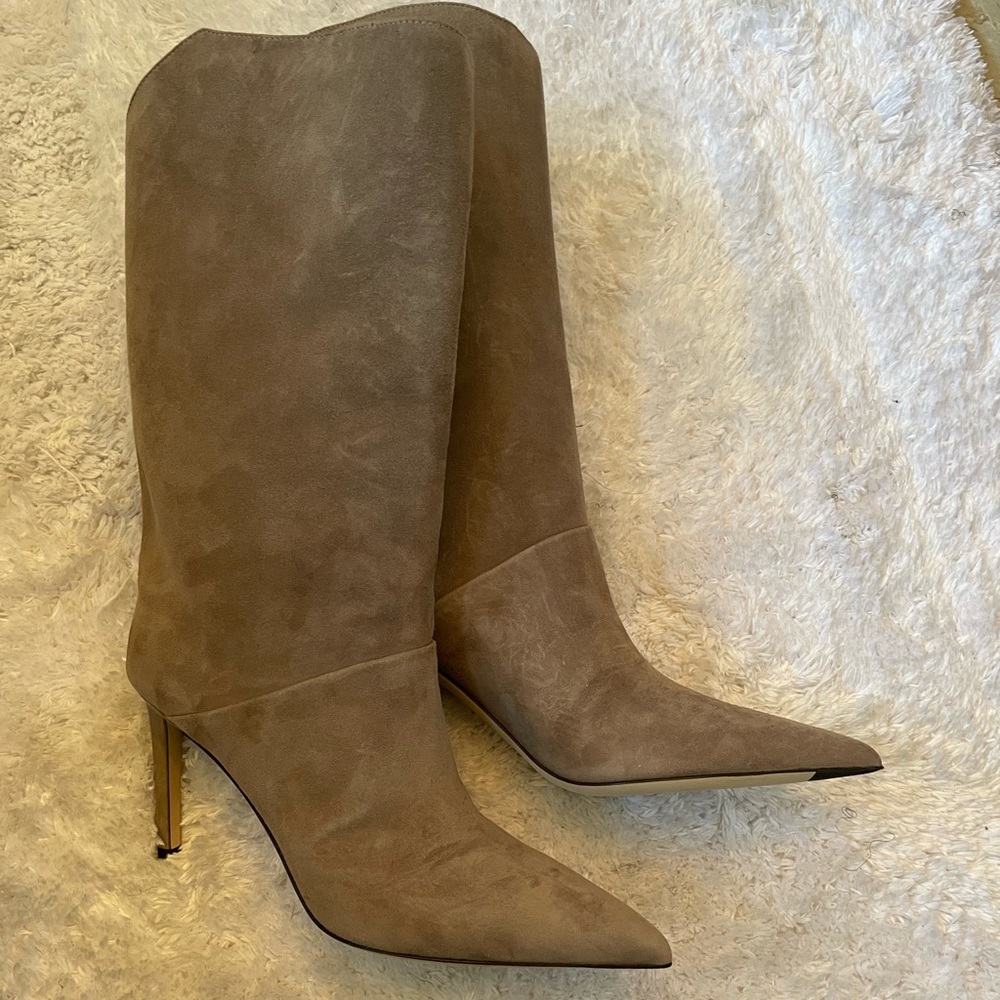 Jimmy Choo Bergen 85 Sue suede boots